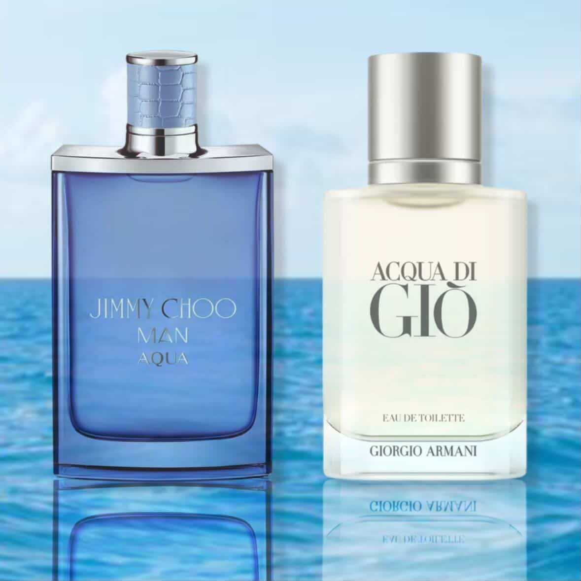 The Shower Bundle - Acqua Di Gio & Jimmy Choo Man Aqua