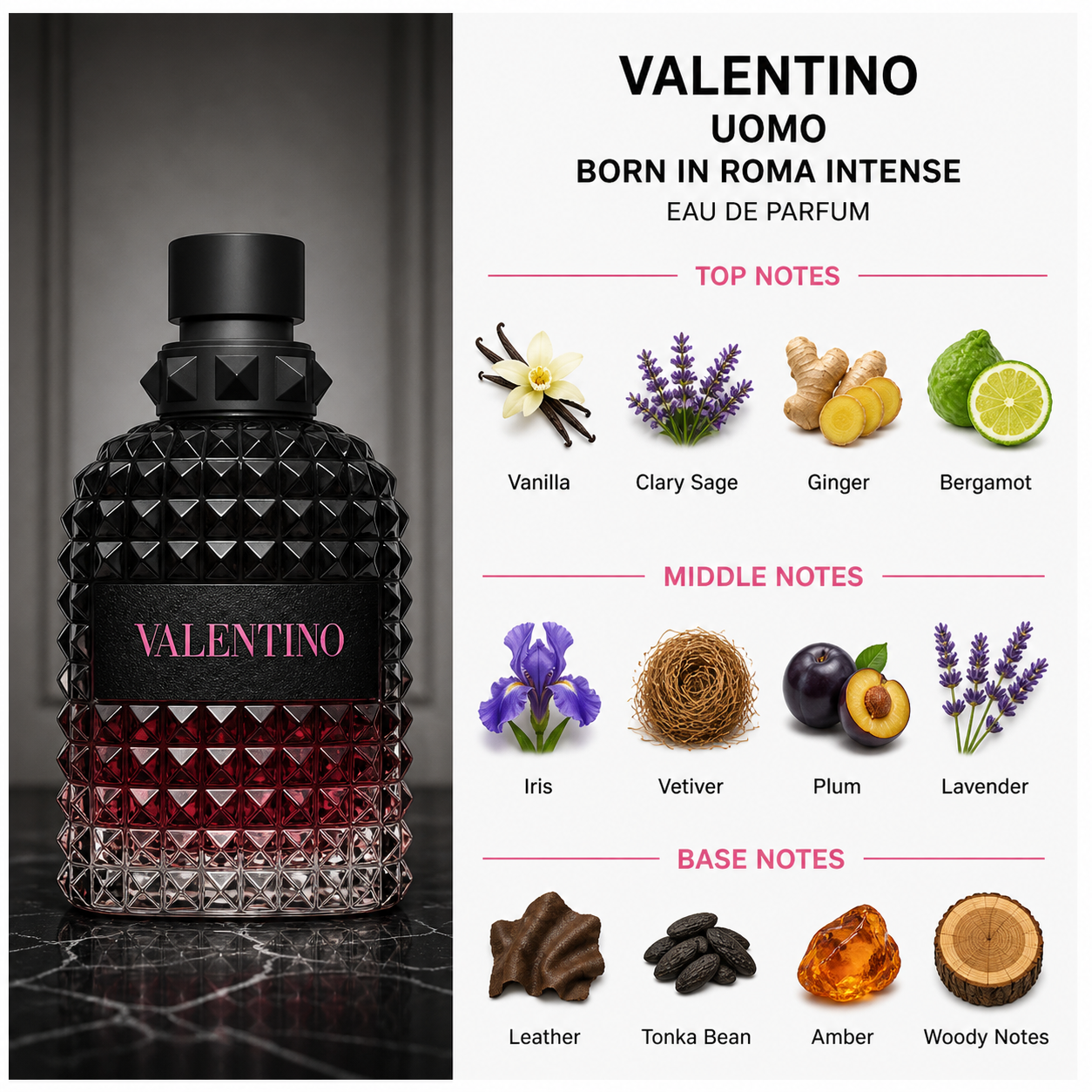 Valentino Uomo Born in Roma Intense